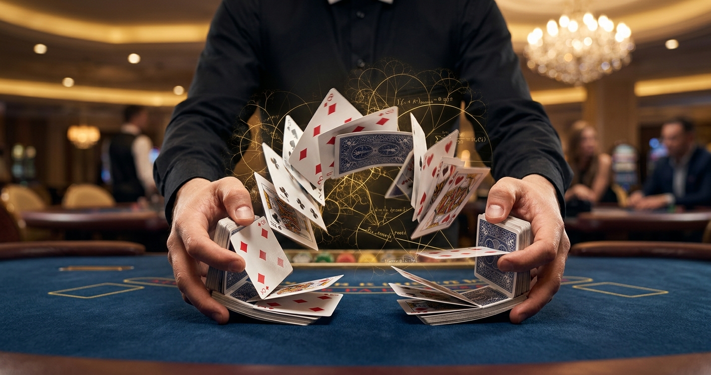 Kenapa Trik Mengocok Kartu di Casino Tidak Pernah Sempurna Rahasia Matematika di Balik Acak Sempurna